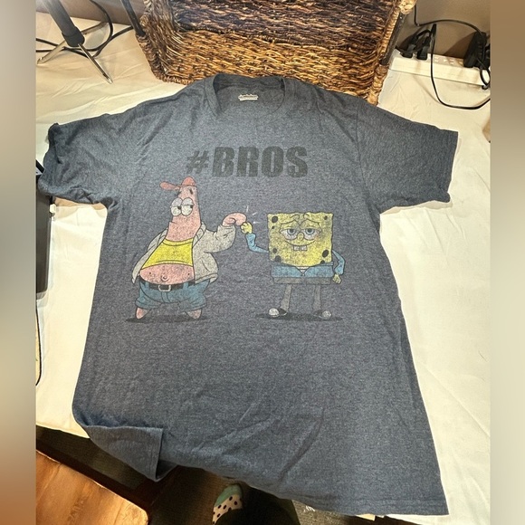 Nickelodeon Boy's Spongebob Squarepants Group Friends Child T-shirt In